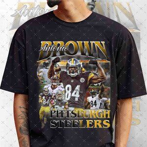 Vintage 90s Antonio Brown Bootleg Rap Tee, Retro Alvin Kamara Football Shirt